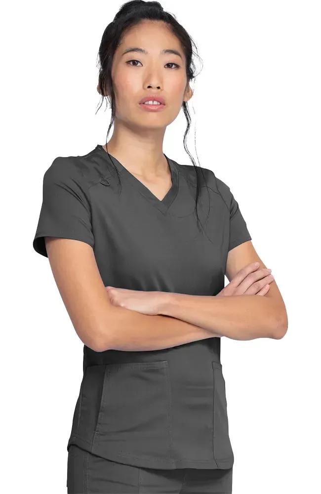 Dickies Balance Women's Knitted Panel Scrub Top DK875